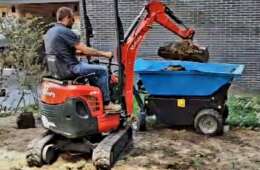 electric mini dumper