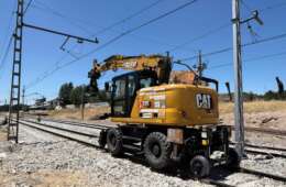 Rail road device in CAT M314