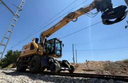 Rail road device in CAT M314